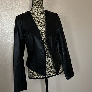 Bb Dakota Leather Jacket Size M Pre-Loved